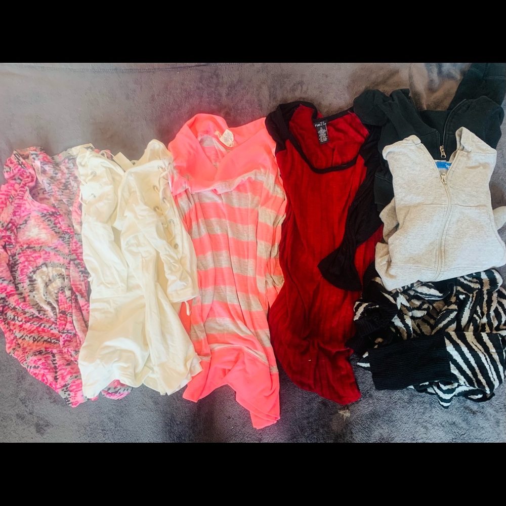 7 size large tops